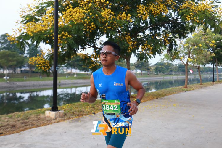 Race photo from ISOPlus Run 2024 Jakarta