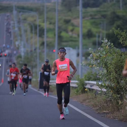 Race photo from KEDIRI HALF MARATHON 2026