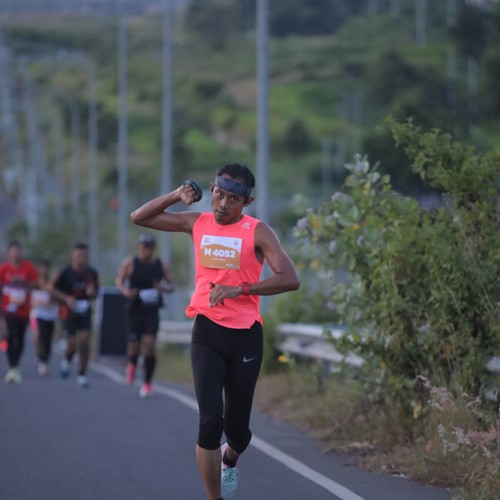 Race photo from KEDIRI HALF MARATHON 2026