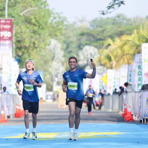 Race photo from BOGORUN 2026