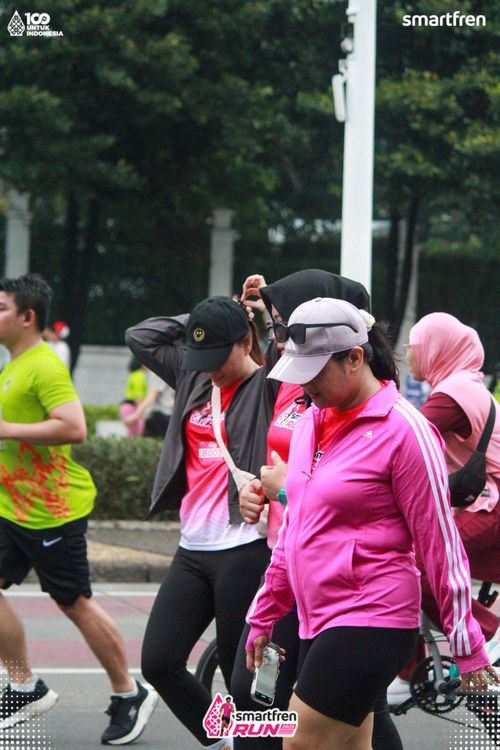 Race photo from Smartfren Run 2025 Vibes