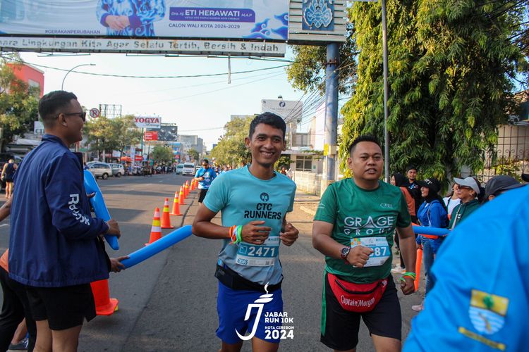 Race photo from Jabar Run 10K 2024