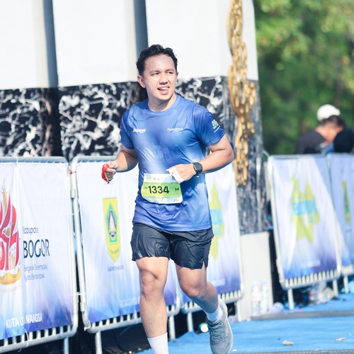 Race photo from BOGORUN 2026
