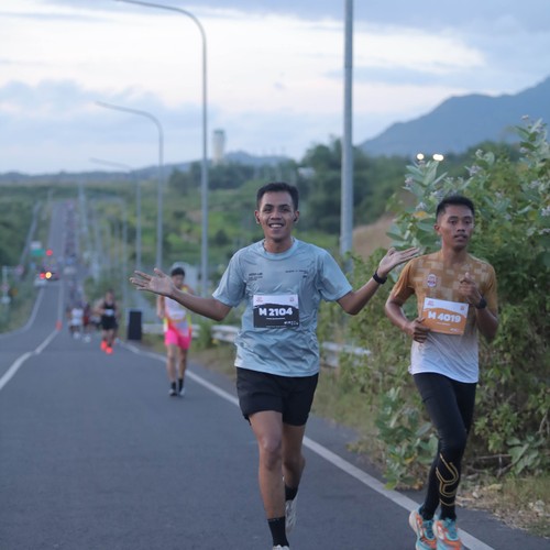 Race photo from KEDIRI HALF MARATHON 2026