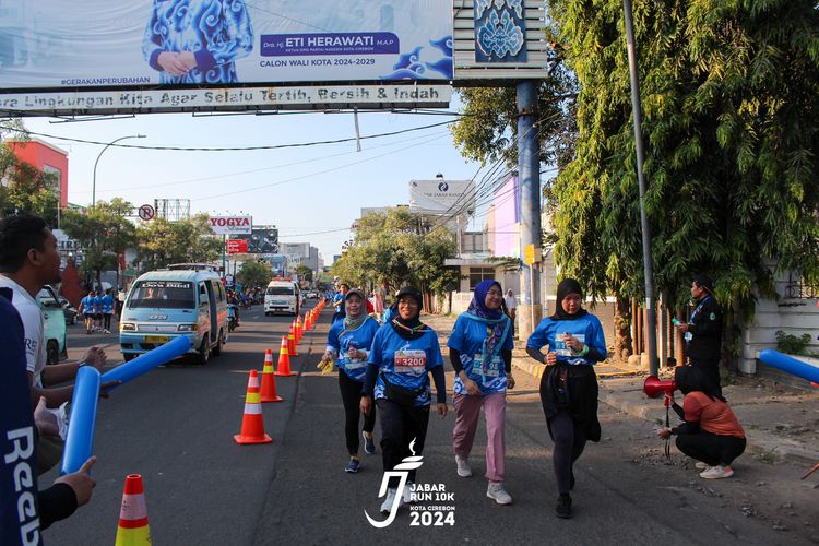 Race photo from Jabar Run 10K 2024