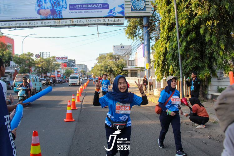 Race photo from Jabar Run 10K 2024