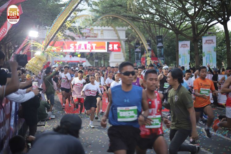 Race photo from Kediri Half Marathon 2024
