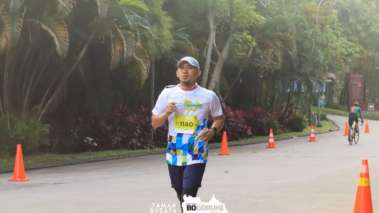 Race photo from Taman Budaya x BOGORUN 2025