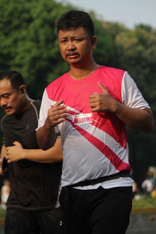 Race photo from Smartfren Run 2024 Vibes