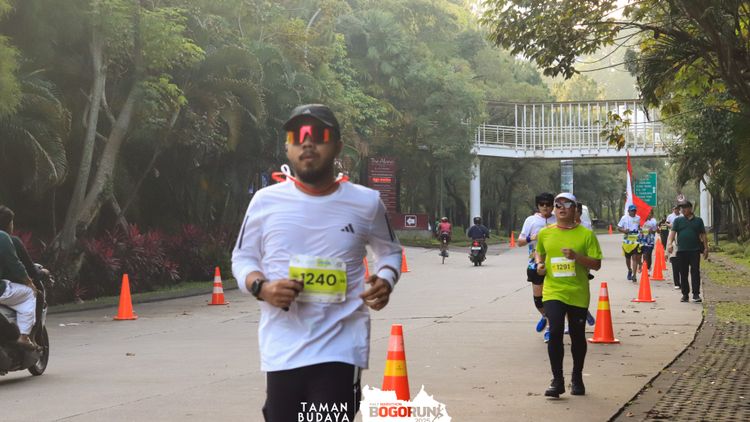Race photo from Taman Budaya x BOGORUN 2025