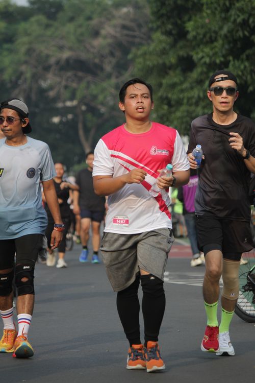 Race photo from Smartfren Run 2024 Vibes