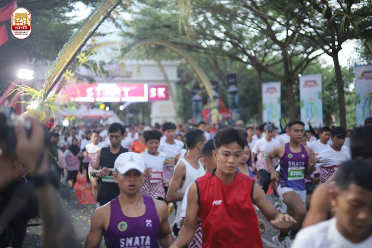 Race photo from Kediri Half Marathon 2024
