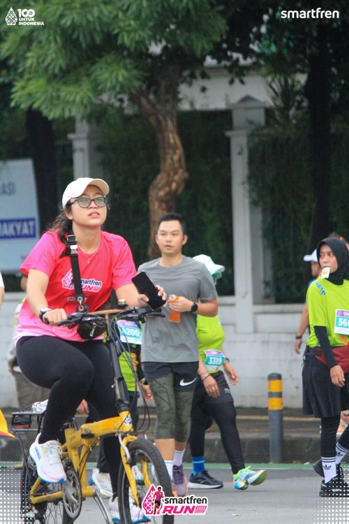 Race photo from Smartfren Run 2025 Vibes
