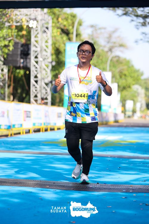 Race photo from Taman Budaya x BOGORUN 2025