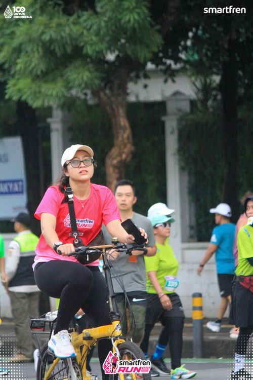 Race photo from Smartfren Run 2025 Vibes