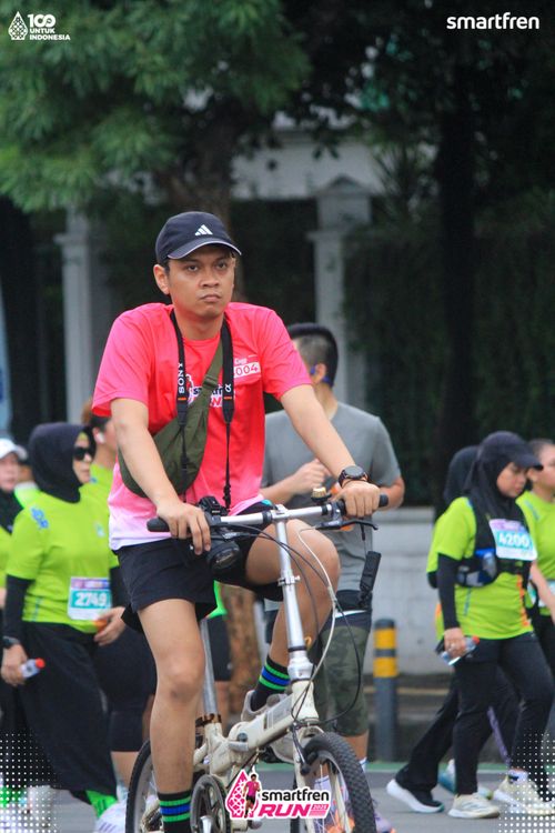 Race photo from Smartfren Run 2025 Vibes