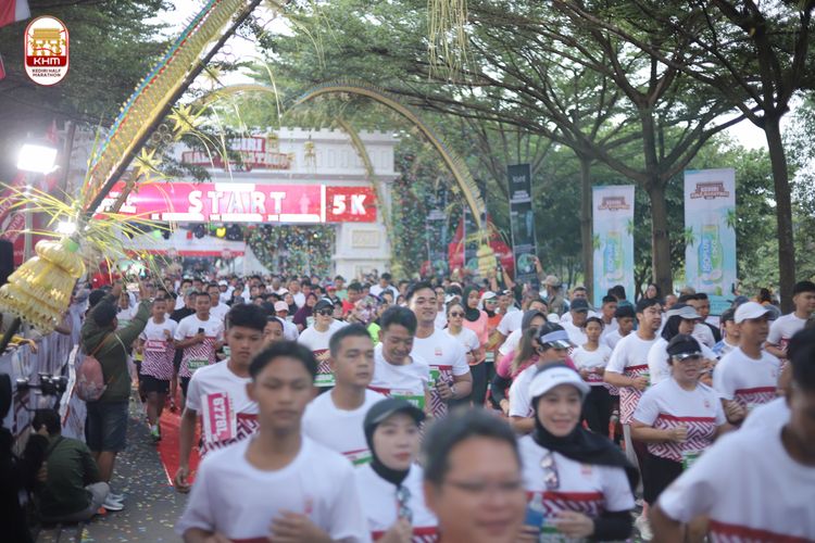 Race photo from Kediri Half Marathon 2024