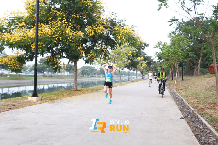 Race photo from ISOPlus Run 2024 Jakarta