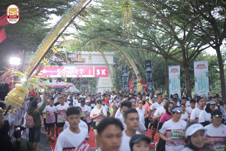 Race photo from Kediri Half Marathon 2024
