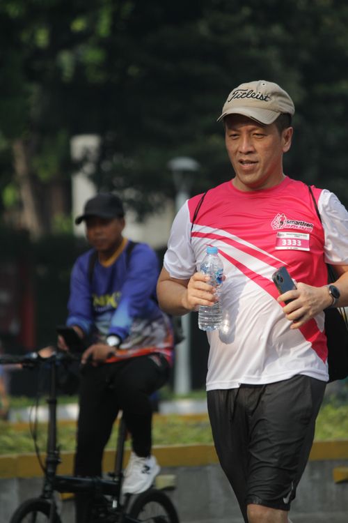 Race photo from Smartfren Run 2024 Vibes