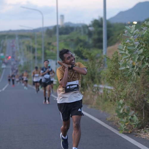 Race photo from KEDIRI HALF MARATHON 2026