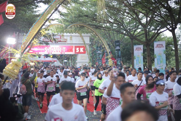 Race photo from Kediri Half Marathon 2024