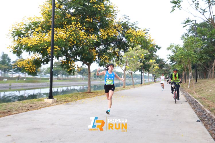 Race photo from ISOPlus Run 2024 Jakarta