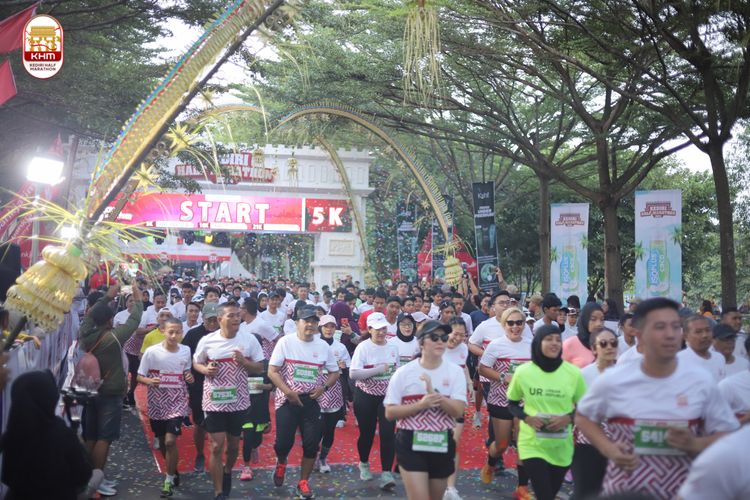Race photo from Kediri Half Marathon 2024