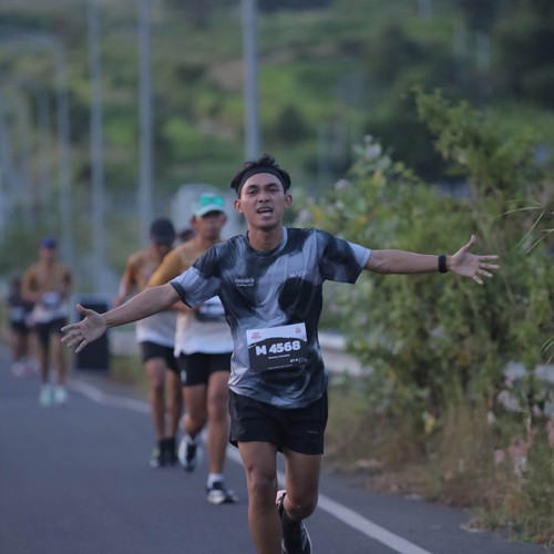 Race photo from KEDIRI HALF MARATHON 2026