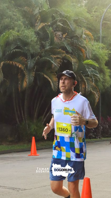Race photo from Taman Budaya x BOGORUN 2025