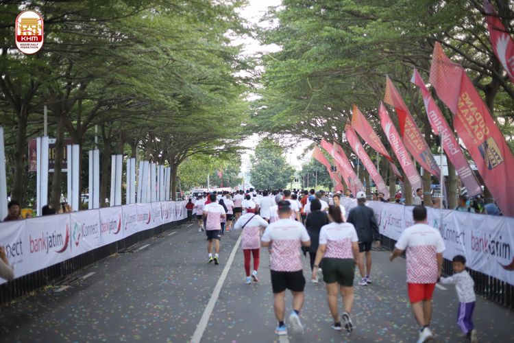 Race photo from Kediri Half Marathon 2024