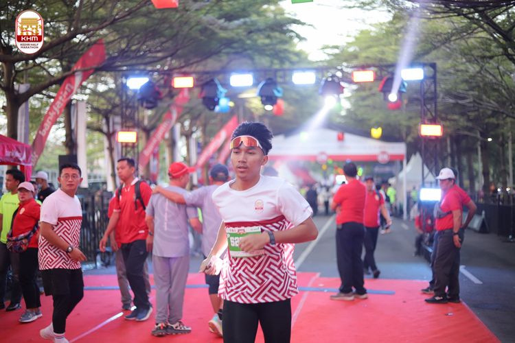 Race photo from Kediri Half Marathon 2024