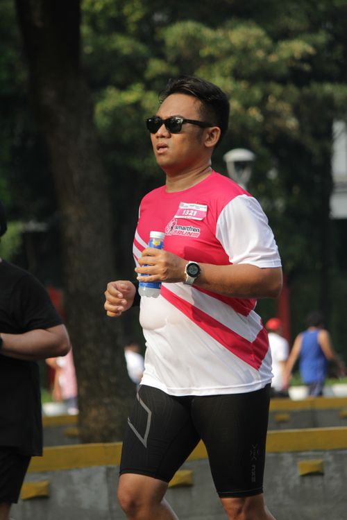 Race photo from Smartfren Run 2024 Vibes