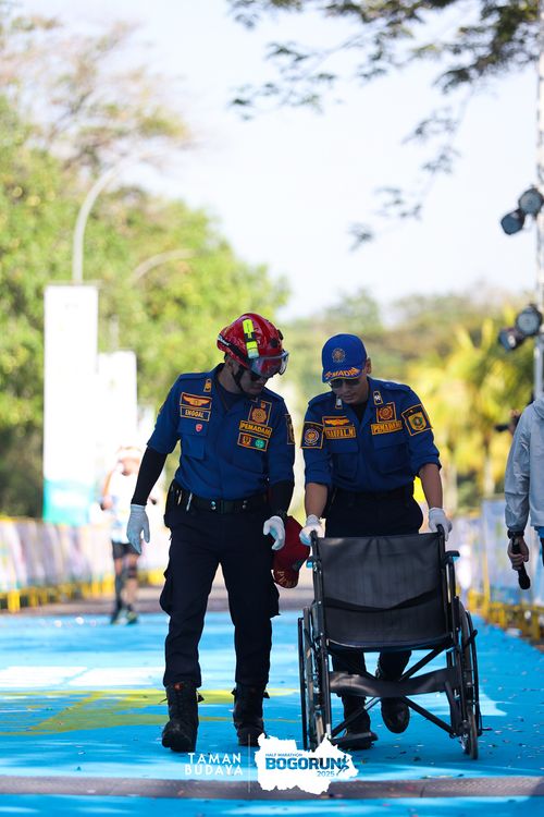 Race photo from Taman Budaya x BOGORUN 2025