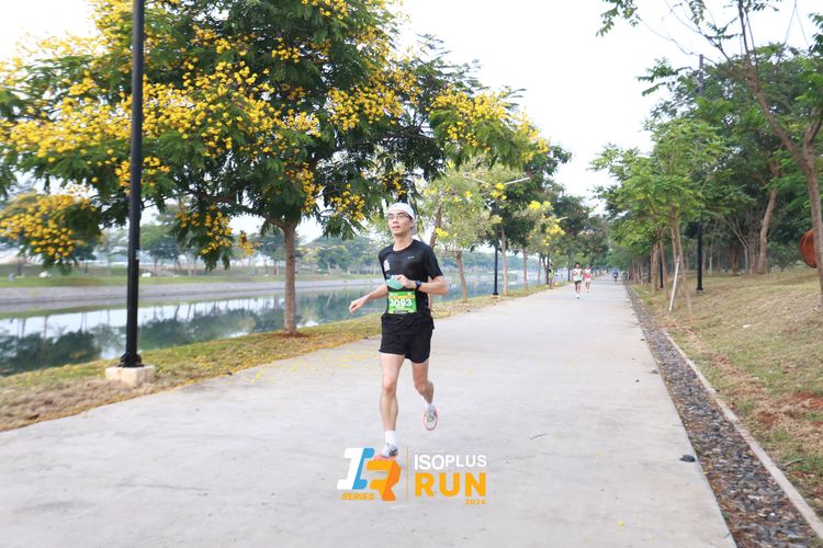 Race photo from ISOPlus Run 2024 Jakarta