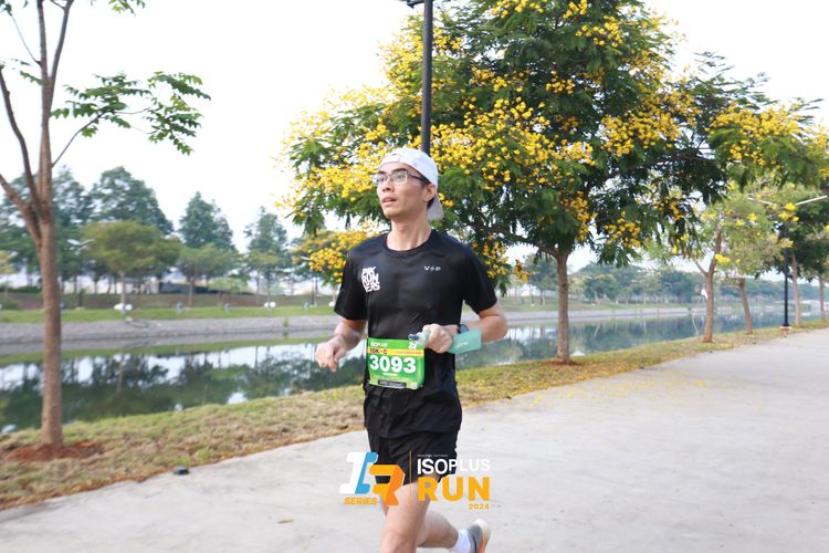 Race photo from ISOPlus Run 2024 Jakarta