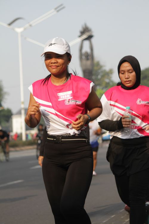 Race photo from Smartfren Run 2024 Vibes