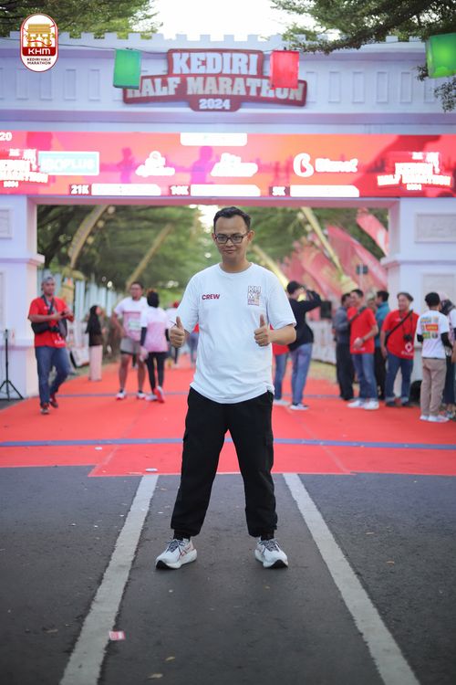 Race photo from Kediri Half Marathon 2024