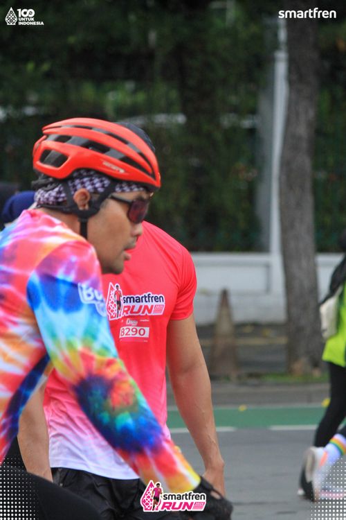 Race photo from Smartfren Run 2025 Vibes