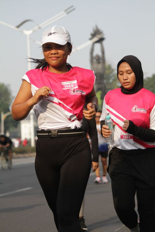 Race photo from Smartfren Run 2024 Vibes