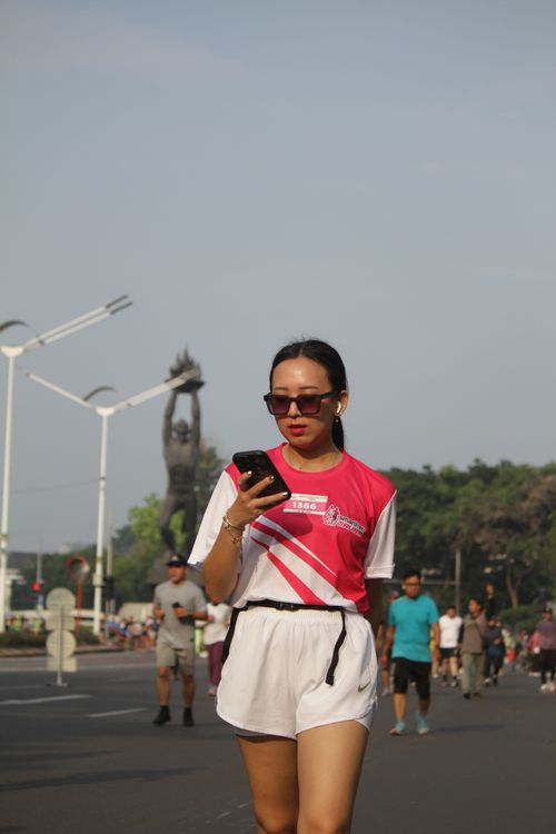 Race photo from Smartfren Run 2024 Vibes