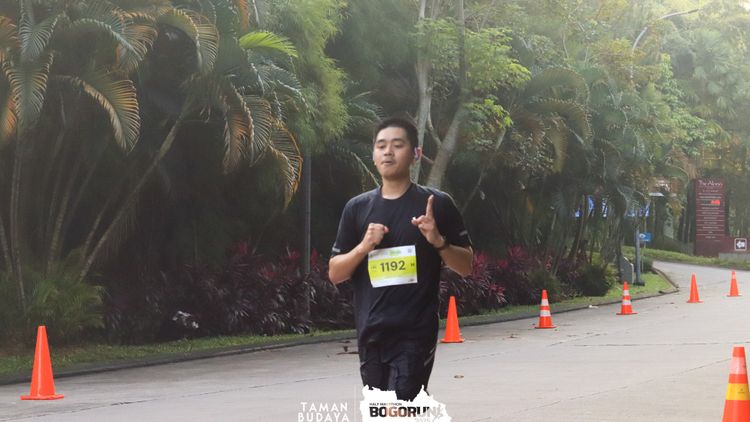 Race photo from Taman Budaya x BOGORUN 2025