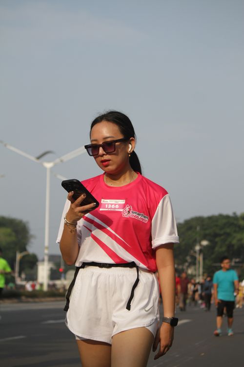 Race photo from Smartfren Run 2024 Vibes