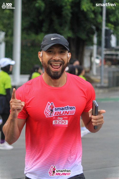 Race photo from Smartfren Run 2025 Vibes