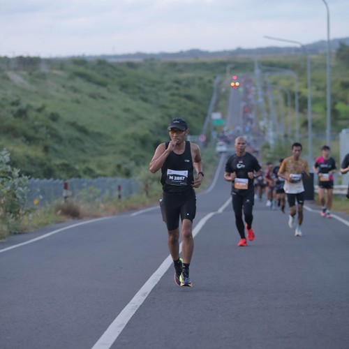 Race photo from KEDIRI HALF MARATHON 2026