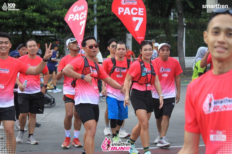 Race photo from Smartfren Run 2025 Vibes