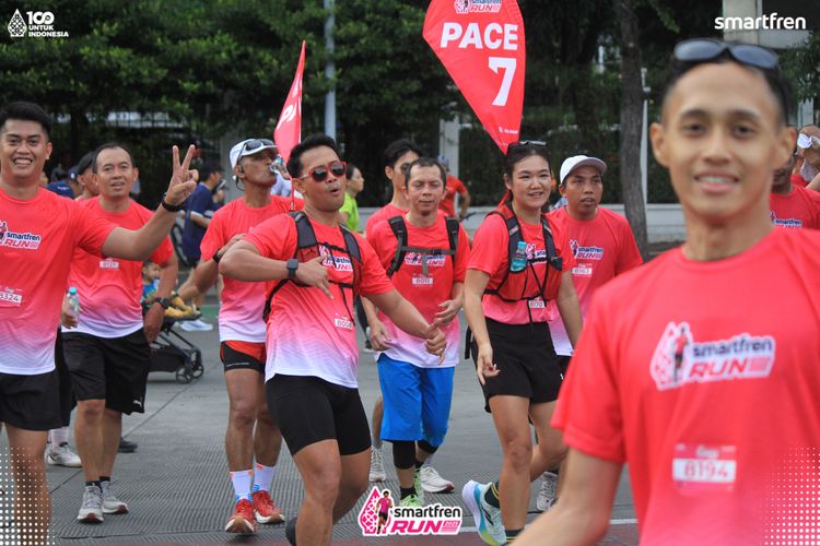 Race photo from Smartfren Run 2025 Vibes