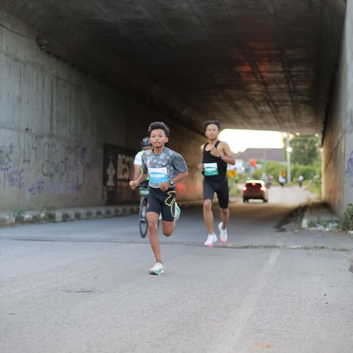 Race photo from KEDIRI HALF MARATHON 2026
