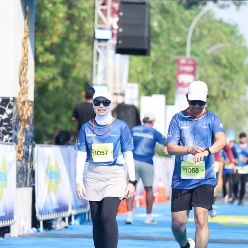Race photo from BOGORUN 2026