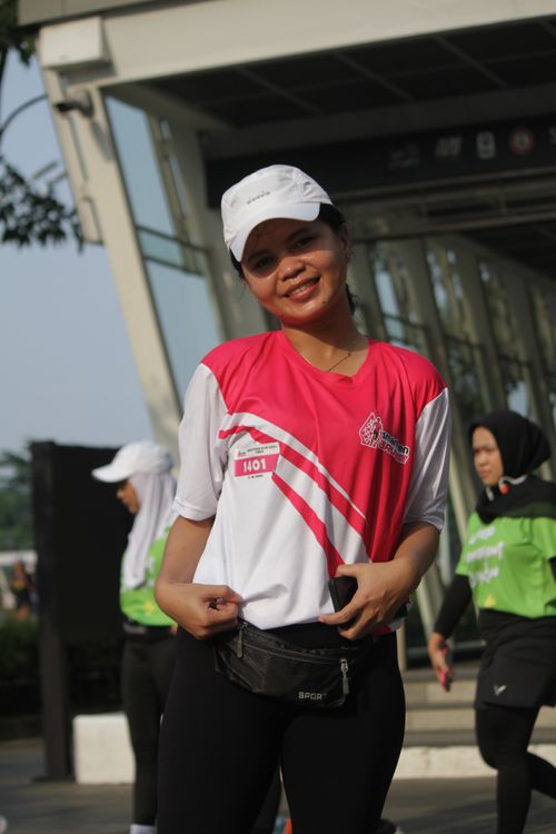 Race photo from Smartfren Run 2024 Vibes